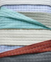 Billede af HAY Mega Dot Organic Sengetæppe 235x245 cm - Light Blue