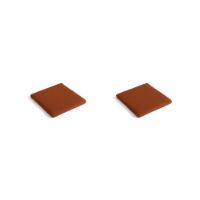 Billede af HAY Balcony Lounge Chair & Armchair Cushion 49,5x50,5 cm Sæt af 2 stk - Red Cayenne