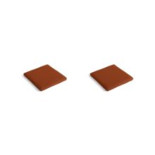 Billede af HAY Balcony Lounge Chair & Armchair Cushion 49,5x50,5 cm Sæt af 2 stk - Red Cayenne