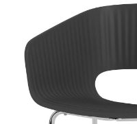 Billede af Montana Marée 402 Counter Barstol SH: 66 cm - 05 Black / Chrome