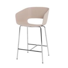 Billede af Montana Marée 402 Counter Barstol SH: 66 cm - 137 Mushroom / Chrome