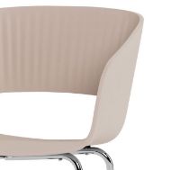 Billede af Montana Marée 402 Counter Barstol SH: 66 cm - 137 Mushroom / Chrome