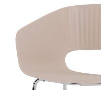 Billede af Montana Marée 402 Counter Barstol SH: 66 cm - 137 Mushroom / Chrome