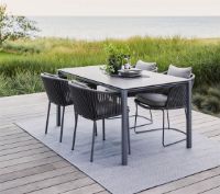 Billede af Cane-line Outdoor Moments Hyndesæt til Stol - Light Grey