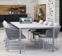Billede af Cane-line Outdoor Moments Hyndesæt til Stol - Light Grey