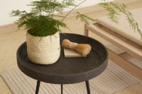 Billede af Mater Bowl Table Medium H: 52 cm - Coffee Waste Black 