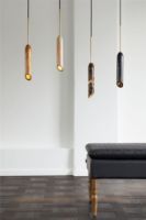 Billede af Design By Us Marble Art Pendant H: 30 cm - Brown