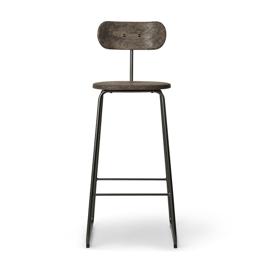 Billede af Mater Earth Stool Backrest SH: 74 cm - Coffee Waste Dark