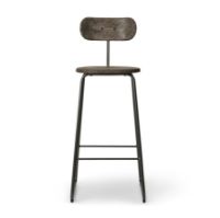 Billede af Mater Earth Stool Backrest SH: 74 cm - Coffee Waste Dark