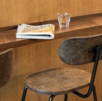 Billede af Mater Earth Stool Backrest SH: 74 cm - Coffee Waste Light 