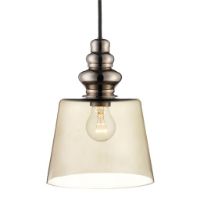 Billede af Design By Us Pollish Pendant Ø: 20 cm - Smoke/Black