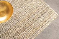 Billede af HC Tæpper Helsinki Håndlavet Tæppe 50x80 cm - Ivory Honey