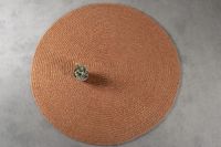 Billede af HC Tæpper Stavanger Håndlavet Tæppe Ø: 200 cm - Rust