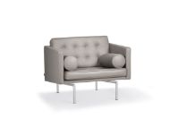 Billede af DUX Ritzy Lænestol SH: 42 cm - Chrome/Elmo Rustical