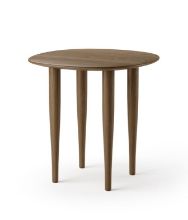 Billede af Brdr. Krüger Jari Sidebord C45 Ø: 45 cm - Røget Eg/Olieret 