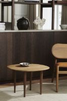 Billede af Brdr. Krüger Jari Sidebord C60 Ø: 60 cm - Røget Eg/Olieret