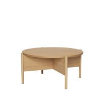 Billede af Hübsch Heritage Coffee Table Ø: 86 cm - Natur 