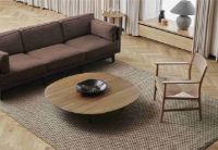 Billede af Brdr. Krüger Jari Sidebord C118 Ø: 118 cm - Røget Eg/Olieret