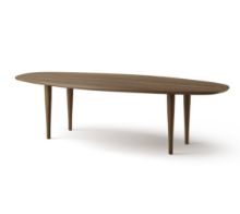 Billede af Brdr. Krüger Jari Sofabord E130 130 x 58 cm - Røget Eg/Olieret