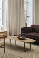Billede af Brdr. Krüger Jari Sofabord E130 130 x 58 cm - Røget Eg/Olieret