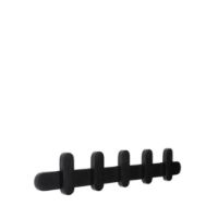 Billede af Hübsch Merry Coatrack B: 80 cm - Black  OUTLET