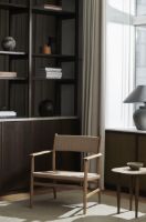 Billede af Brdr. Krüger ARV Lounge Chair SH: 37 cm - Waxed Oiled Oak 