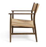 Billede af Brdr. Krüger ARV Lounge Chair SH: 37 cm - Waxed Oiled Smoked Oak 
