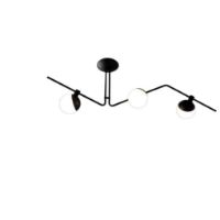 Billede af Lampefeber Baluna Chandelier 3 Ø: 20 cm - Sort