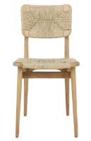 Billede af GUBI Outdoor Atmosfera Bord L: 281 cm + 8 Cascoin C-Chair Stole - Teak/Flet