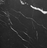 Billede af HANDVÄRK FURNITURE Coffee Table 140 140x140x32 cm - Black Steel/Black Marble