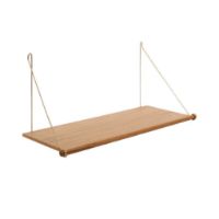 Billede af We Do Wood Loop Shelf L: 72 cm - Oak/Brass