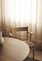 Billede af Brdr. Krüger F Chair Armrest SH: 45 cm - Oiled Oak / Natural Paper Cord 