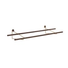 Billede af We Do Wood Shoe Rack Large L: 100 cm - Smoked Oak/Brass