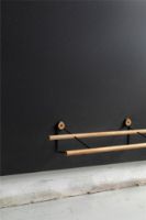 Billede af We Do Wood Shoe Rack Small L: 60 cm - Oak/Black
