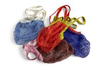 Billede af HAY Sobremesa Market Net 45x38 cm - Burgundy OUTLET