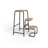 Billede af VIA Copenhagen TRABURET H: 65 cm - Hvidolieret 