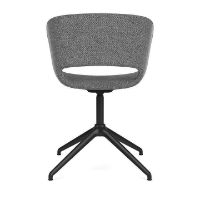 Billede af Montana Marée 404 Swivel Kontorstol på ben SH: 46,5 cm - Hallingdal 166/Sort Aluminium