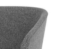 Billede af Montana Marée 404 Swivel Kontorstol på ben SH: 46,5 cm - Hallingdal 166/Sort Aluminium