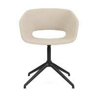 Billede af Montana Marée 404 Swivel Kontorstol på ben SH: 46,5 cm - Hallingdal 200/Sort Aluminium