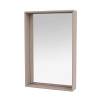 Billede af Montana Accessories Shelfie Spejl med hylde 46,8x69,6 cm - 137 Mushroom