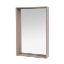 Billede af Montana Accessories Shelfie Spejl med hylde 46,8x69,6 cm - 137 Mushroom