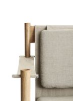 Billede af Brdr. Krüger HB Lounge Chair SH: 56,6 cm - Olieret Eg/Canvas 