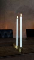 Billede af Sirius Sille Tall Genopladelige Stearinlys H: 35 cm 2 stk - Hvid