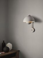 Billede af &Tradition Flowerpot VP8 Væglampe 2 Stk Ø: 23 cm - Matt Light Grey 