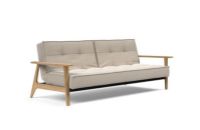 Billede af Innovation Living Splitback Frej Sovesofa L: 232 - Sort Eg/Twist Granite