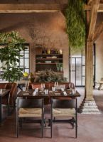 Billede af Mater Nestor Sidechair SH: 44 cm - Black Beech/Black Paper Cord Seat 