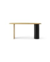Billede af Audo Copenhagen The Eclipse Desk B: 160 cm - Natural Oak