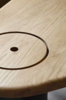 Billede af Audo Copenhagen The Eclipse Desk B: 160 cm - Natural Oak