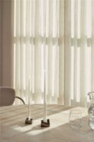 Billede af STOFF Nagel Reflect Candle Holder Large D: 5,5 cm - Black/Chrome 