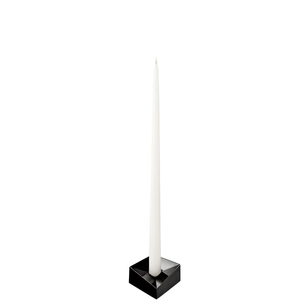 Billede af STOFF Nagel Reflect Candle Holder Small D: 4,5 cm - Black/Chrome
